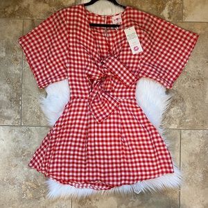 NWT Buddy Love Gingham Dress XSmall